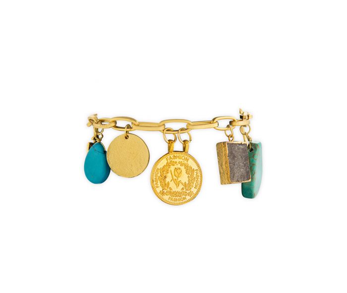 Myra Bag: S-7628 "World Travels Charm Bracelet"