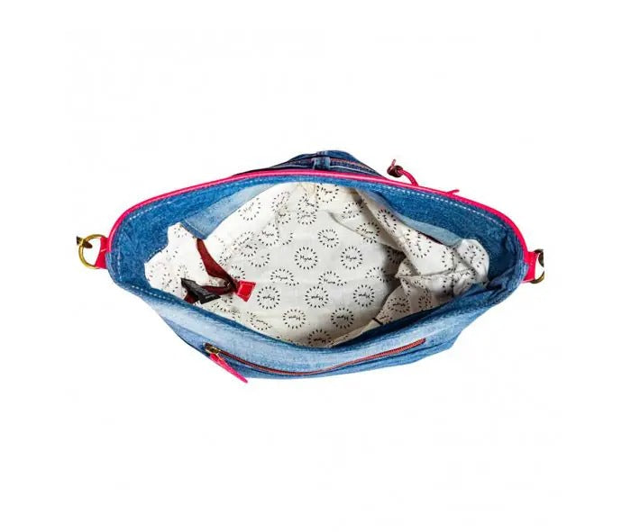 Myra Bag: S-8953 "Charley's Denim Shoulder Bag"