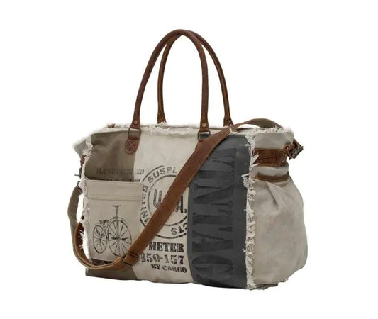 Myra Bag: S-0751 "USA Stamped Weekender Bag"