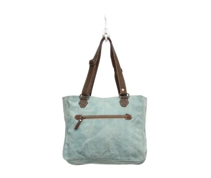 Myra Bag: S-0885 "Turquoise TEXAS Small Handbag"