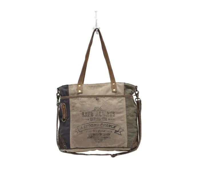 Myra Bag: S-0948 "Life Always Shoulder Bag"