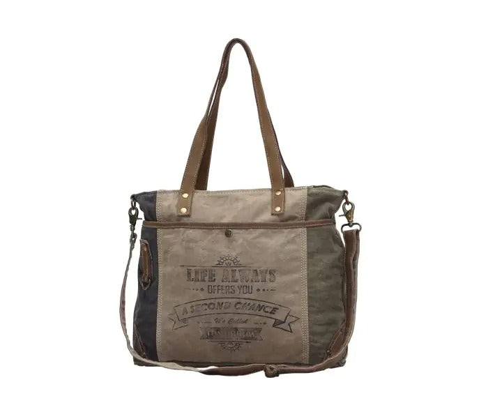 Myra Bag: S-0948 "Life Always Shoulder Bag"