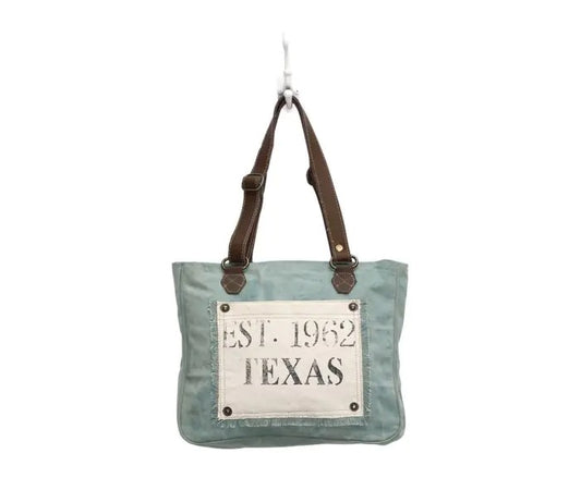 Myra Bag: S-0885 "Turquoise TEXAS Small Handbag"