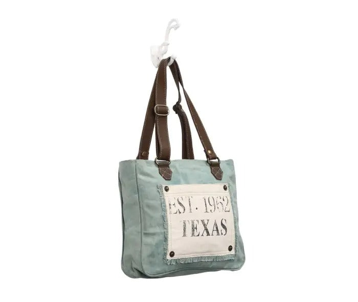 Myra Bag: S-0885 "Turquoise TEXAS Small Handbag"