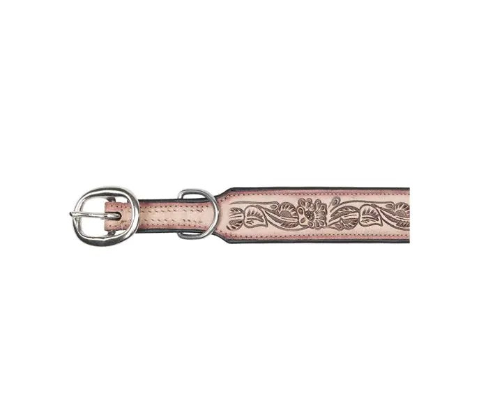 Myra Bag: S-10199 "Cow Dog Trail Hand-Tooled Dog Collar"