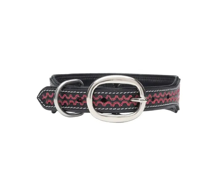 Myra Bag: S-10201 "Lucky Diego Hand-Tooled Dog Collar"