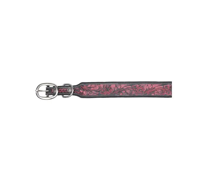 Myra Bag: S-10201 "Lucky Diego Hand-Tooled Dog Collar"