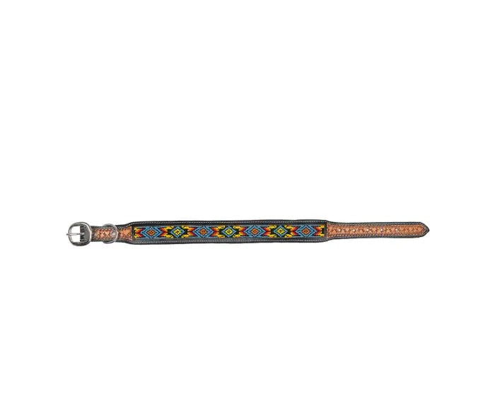 Myra Bag: S-10204 "Dodger Trail Hand-Beaded Dog Collar"