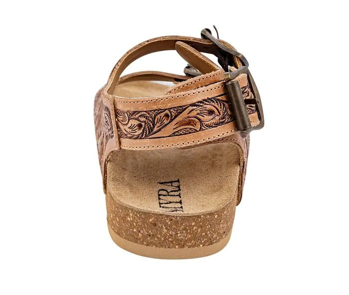 Myra Bag: S-10235 "Sun Trail Hand-Tooled Sandals"