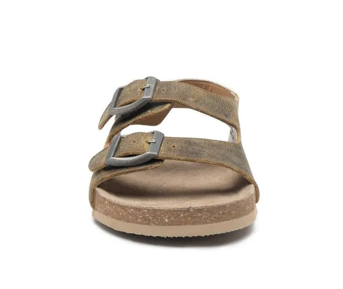 Myra Bag: S-10236 "Mountain Path Leather Sandals in Suede"