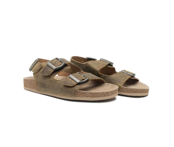 Myra Bag: S-10236 "Mountain Path Leather Sandals in Suede"