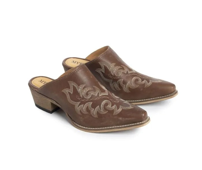 Myra Bag: S-10609 "Ximena Ranch Mules in Chocolate Brown"