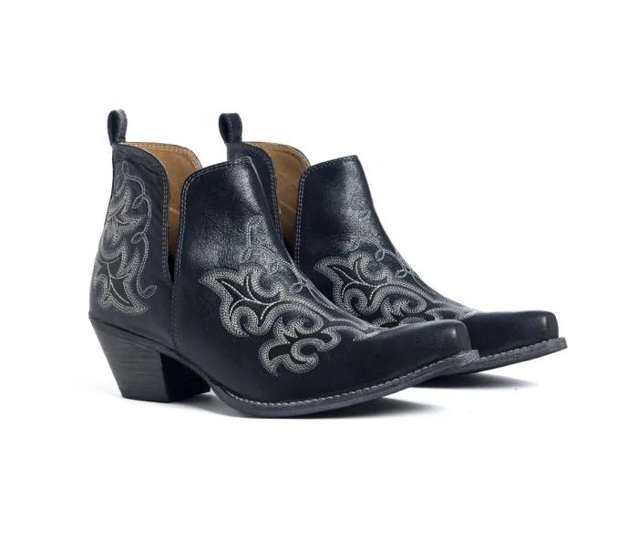 Myra Bag: S-10620 "La Ponderosa Booties in Ebony"