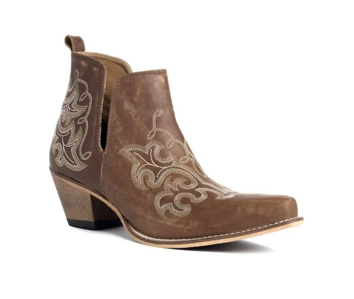 Myra Bag: S-10622 "La Ponderosa Booties in Chocolate Brown"