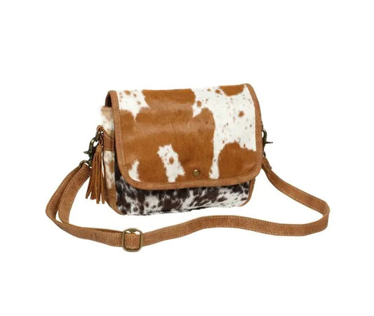 Myra Bag: S-1254 "Dazzling Hair On Small Crossbody"