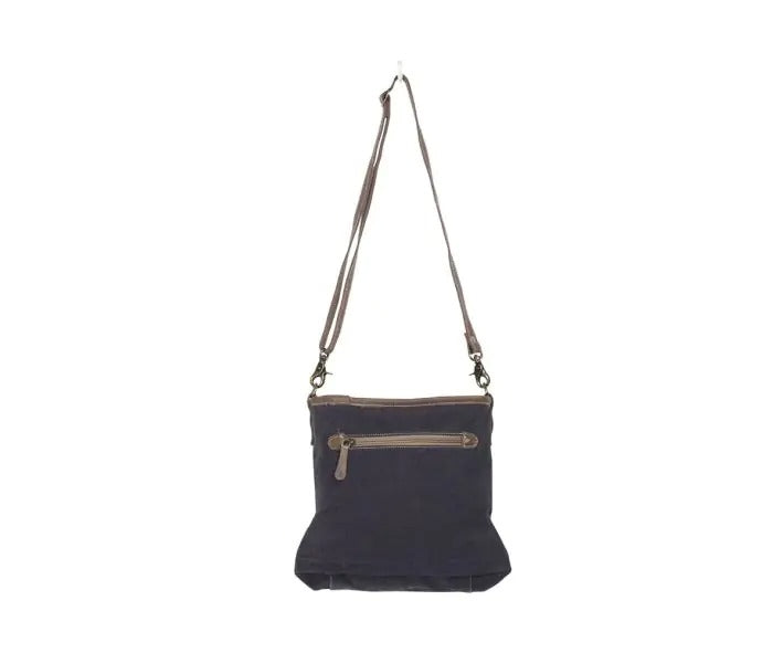 Myra Bag: S-1320 "Navy Kilim Shoulder Bag"