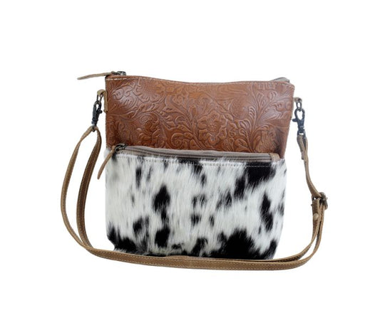 Myra Bag: S-2877 "Engraved Crossbody Bag"