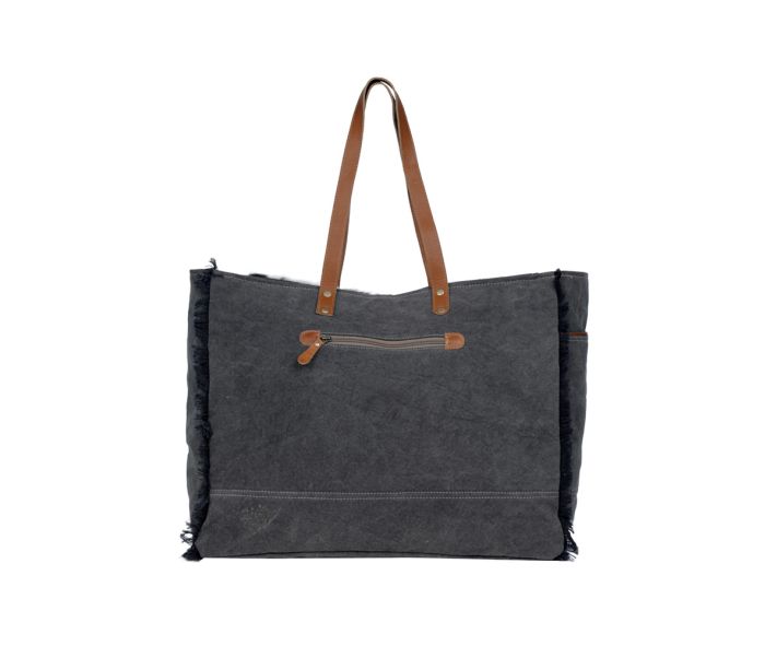 Myra Bag: S-3332 "Matty Affair Canvas & Hair On Weekender"