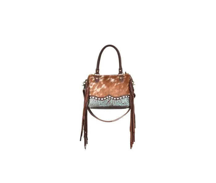 Myra Bag: S-3348 "Brown Freckles Concealed Carry Shoulder Bag"