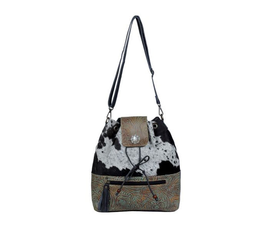 Myra Bag: S-3377 "Alpha Leather & Hair On Bag"