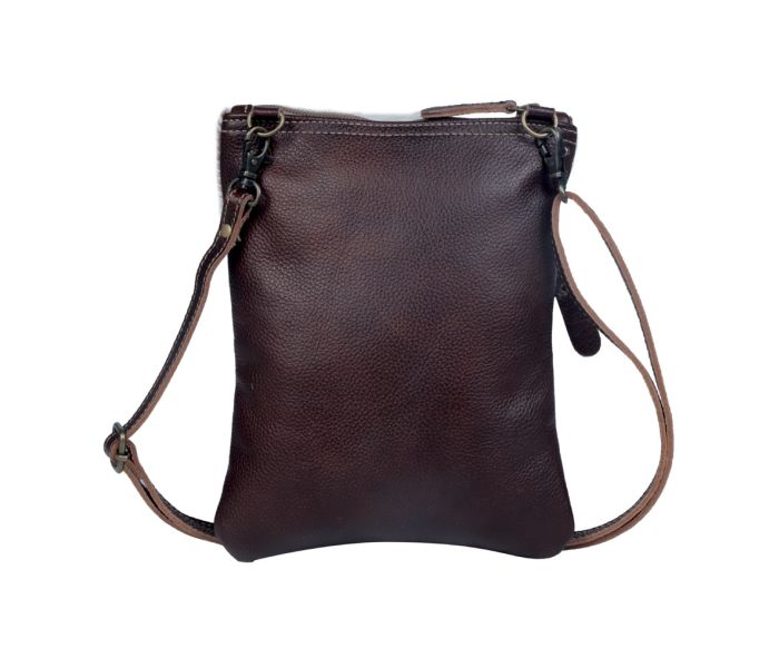 Myra Bag: S-3393 "Tangled Vine Leather & Hair On Bag"