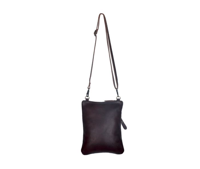 Myra Bag: S-3393 "Tangled Vine Leather & Hair On Bag"