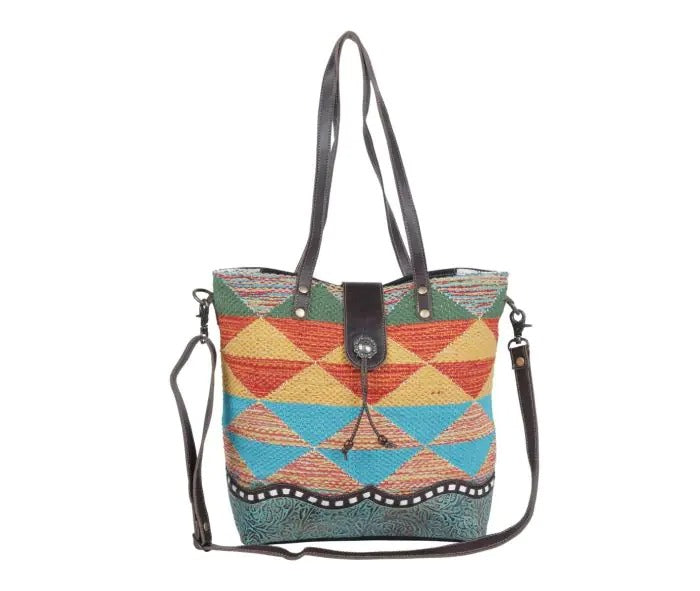 Myra Bag: S-4690 "Multichrome Concealed Carry Tote Bag"