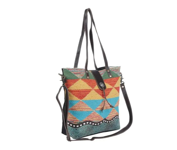 Myra Bag: S-4690 "Multichrome Concealed Carry Tote Bag"