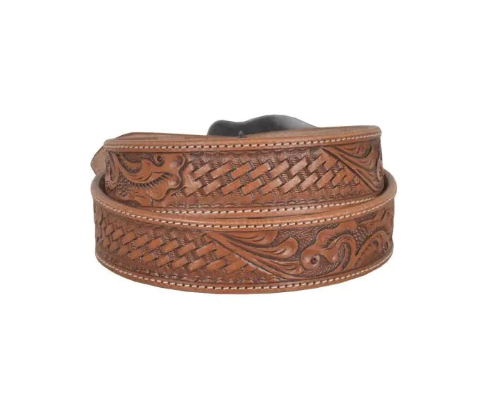 Myra Bag: S-4819 "Vines Hand-Tooled Leather Belt"