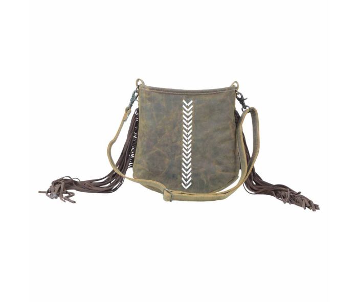 Myra Bag: S-5227 "Xena Leather & Hair On Bag"