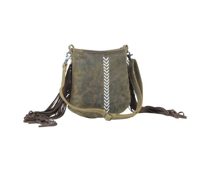 Myra Bag: S-5227 "Xena Leather & Hair On Bag"