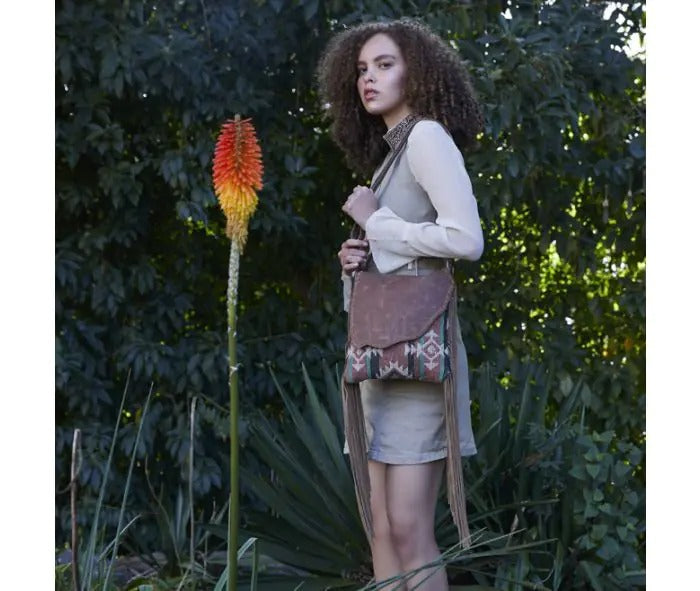 Myra Bag: S-5293 "Willow Fringed Concealed Carry Crossbody Bag"