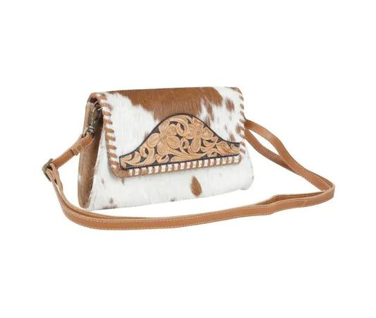 Myra Bag: S-5359 "Incipient Hair-On Hide Wallet"