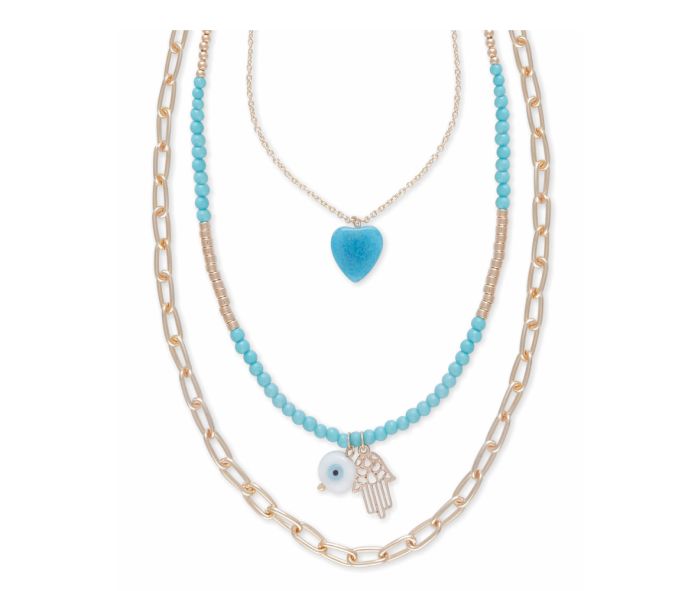 Myra Bag: S-5488 "Blue Heart Necklace"