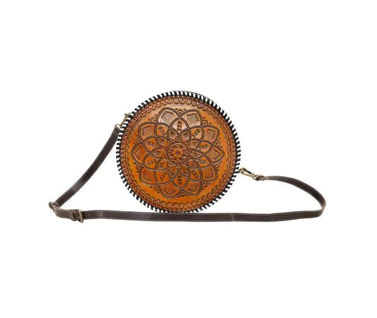 Myra Bag: S-5825 "Boho Brown Round Bag"