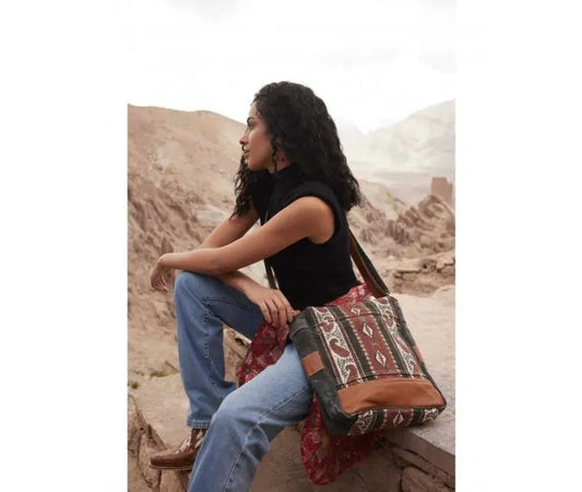 Myra Bag: S-6740 "Mojave Paisley Shoulder Bag"