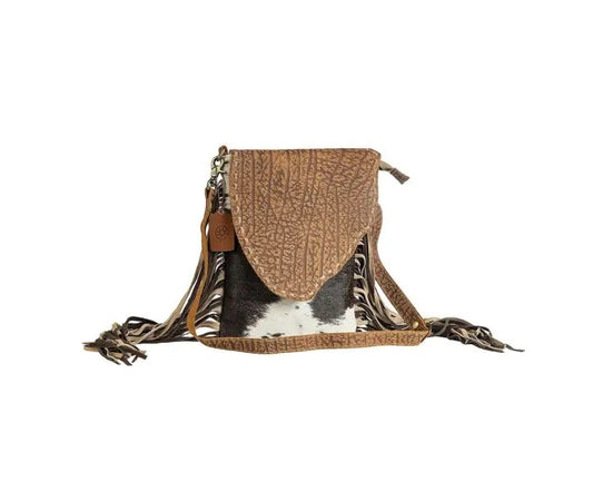 Myra Bag: S-6784 "Chippy Fringed Concealed Carry Crossbody Bag"