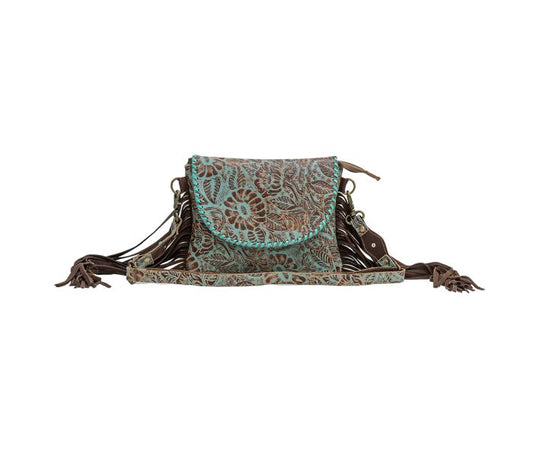 Myra Bag: S-6849 "Pecos Leather & Hair On Bag"