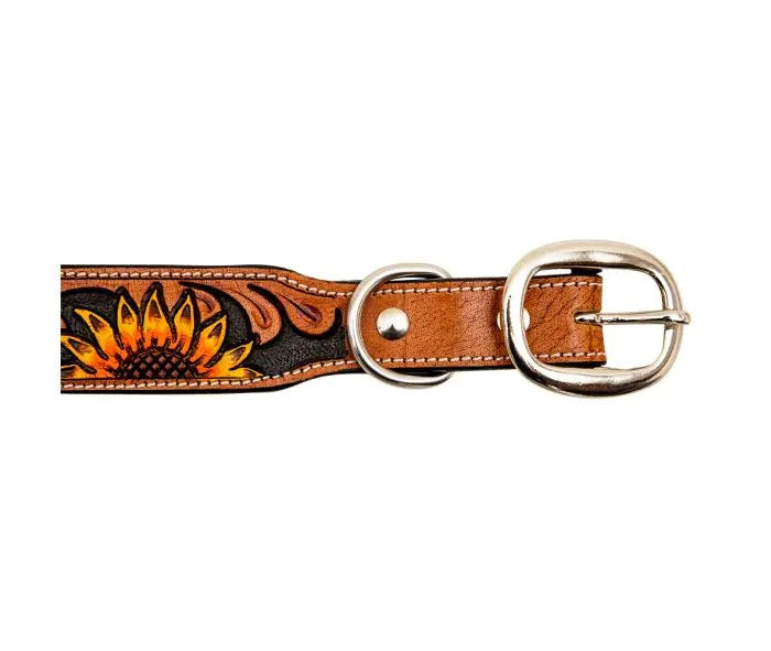 Myra Bag: S-6887 "Zoomper Hand-Tooled Leather Dog Collar"