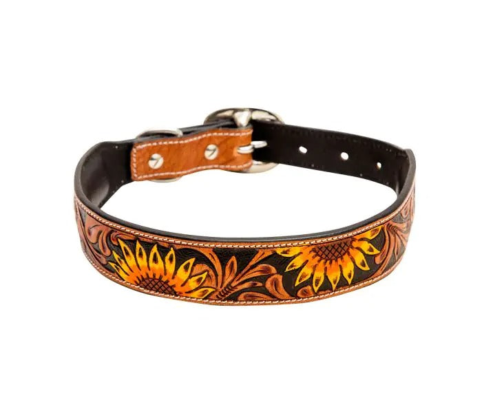 Myra Bag: S-6887 "Zoomper Hand-Tooled Leather Dog Collar"