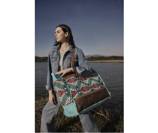 Myra Bag: S-7363 "Tribe of the Sun Weekender Bag"