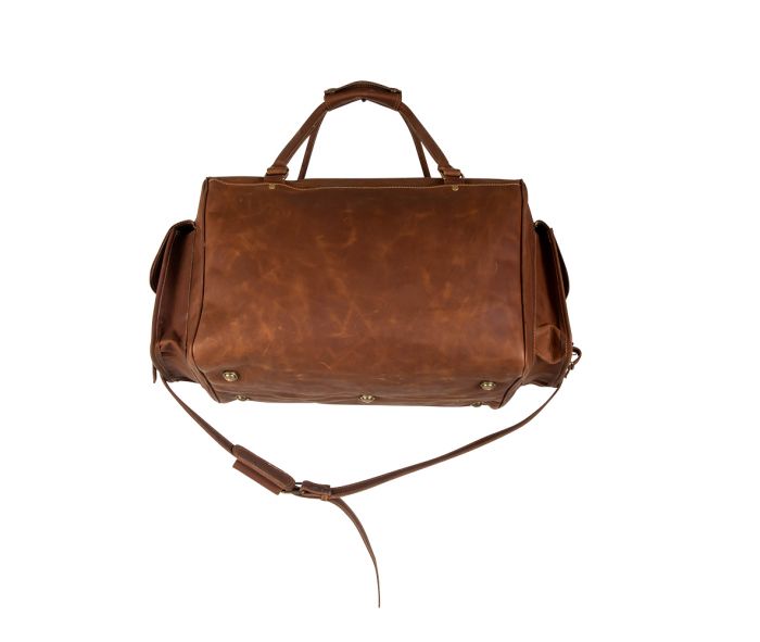 Myra Bag: S-7367 "Carrington Leather Duffle Bag"