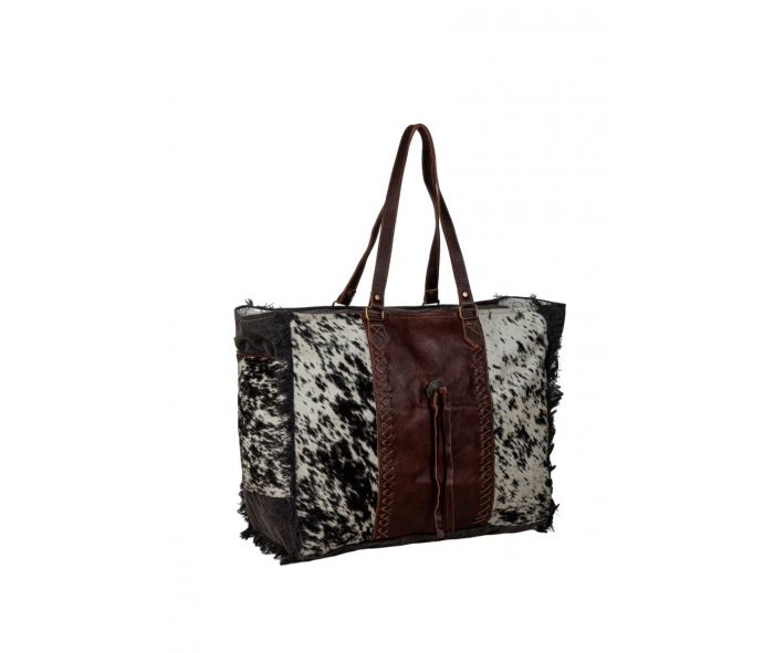 Myra Bag: S-7372 "Rosalinda Cross Stitched Weekender Bag"