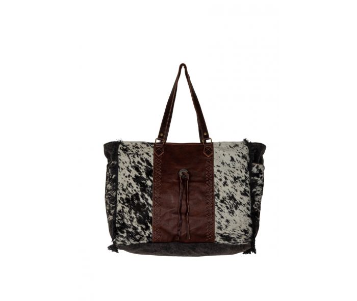 Myra Bag: S-7372 "Rosalinda Cross Stitched Weekender Bag"