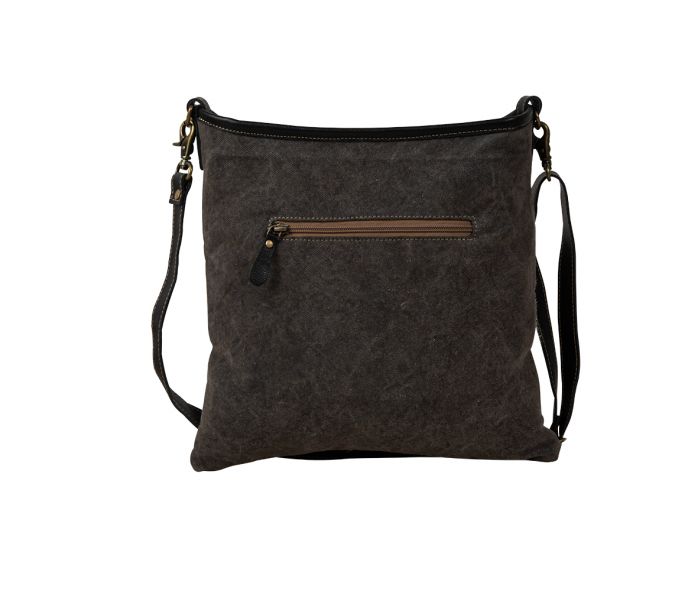 Myra Bag: S-7375 "Cattle Pardo Canvas & Hair On Bag"