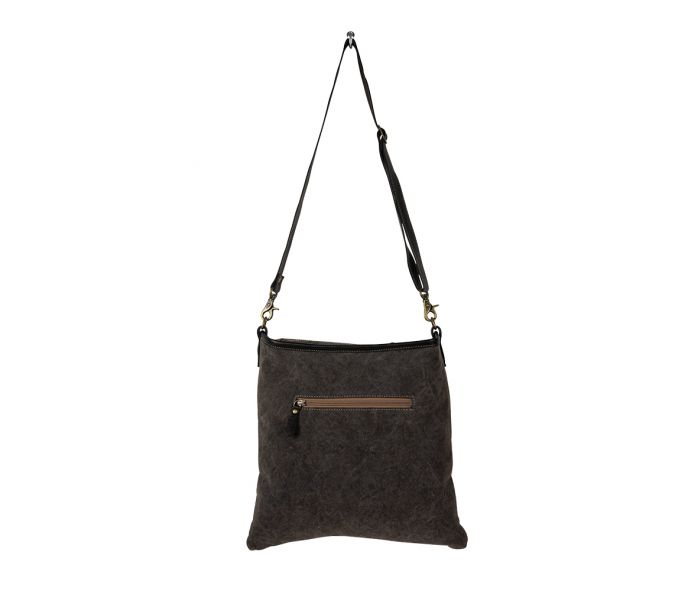 Myra Bag: S-7375 "Cattle Pardo Canvas & Hair On Bag"