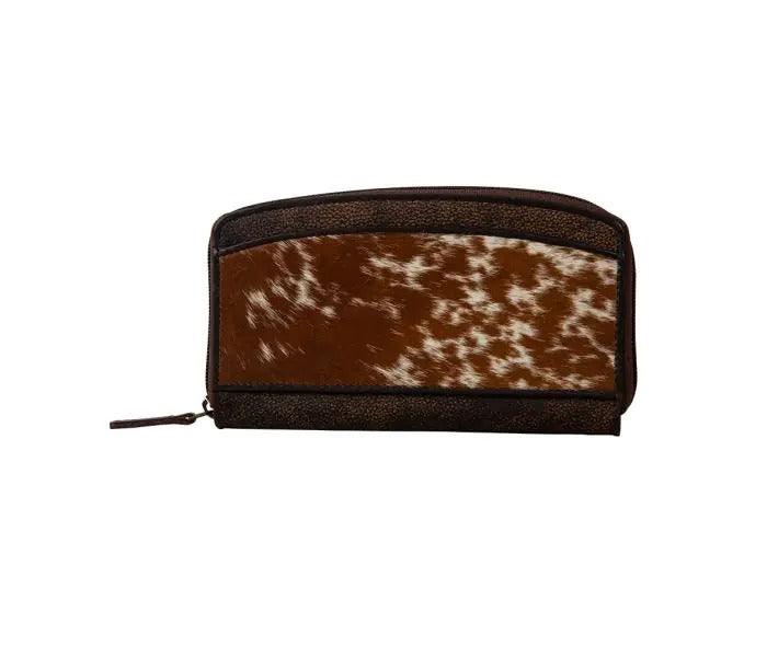 Myra Bag: S-7453 "Guadalajara Zippered Hairon Wallet"