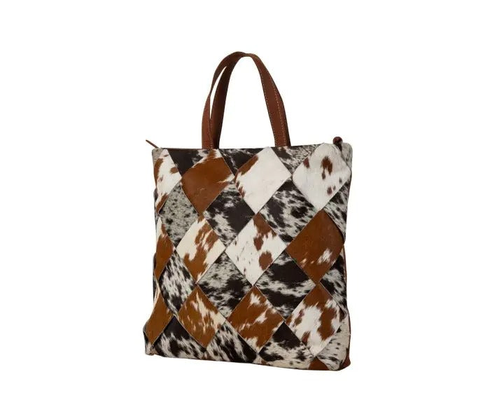 Myra Bag: S-7462 "Tambra Hide Patchwork Concealed Carry Backpack"