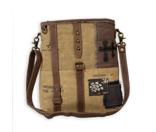 Myra Bag: S-7878 "Vintage Adventurer Shoulder Bag"