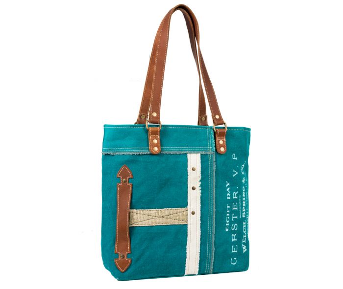 Myra Bag: S-7908 "Countryside Connections Patchwork Tote Bag"